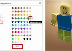 Image result for Roblox Noob Colours