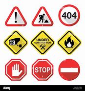 Image result for Pixal Warnign Signs