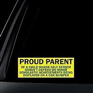 Image result for Proud Parent Car Sticker