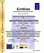 Image result for Aiota Certificate