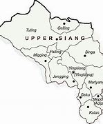 Image result for Siang District Map