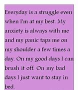 Image result for Anxiety Attack Quotes