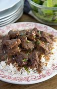 Image result for Stewed Beef Strips and Rice