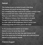 Image result for Sonnet About Hatred