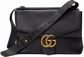 Image result for Gucci GG Marmont Leather Shoulder Bag