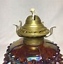 Image result for Carnival Glass Oil Lamp