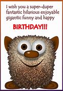 Image result for Cute but Funny B Day Cards