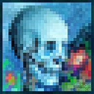 Image result for Skull and Roses Minecraft Painting