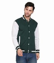 Image result for Varsity Jacket Girls Black Grey