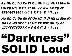 Image result for Arial Black Font