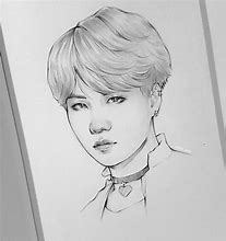 Image result for BTS Suga Drawing