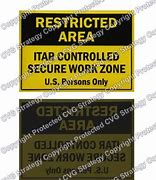 Image result for Printable ITAR Signs