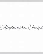 Image result for Alexandra Text Design