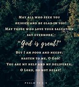 Image result for Psalm 70 ESV