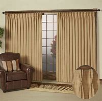 Image result for Pinch Pleated Drapes