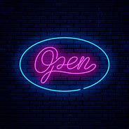 Image result for Outdoor Bright Red Neon Sighn