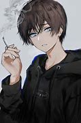 Image result for Anime Boy Smoking