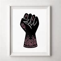 Image result for Black Power Fist Art