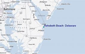 Image result for Rehoboth Beach Map