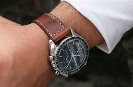 Image result for Omega Speedmaster Leater Strap