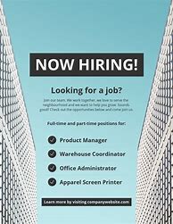 Image result for Job Hiring Advertisement Sample