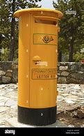 Image result for Yelllow Mail Box