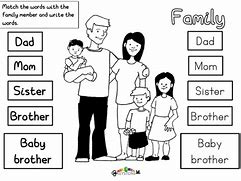 Image result for Who Is in My Family EYFS