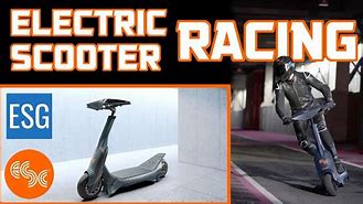 Image result for electric scooter racing championship