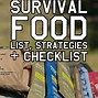 Image result for Survival Meals