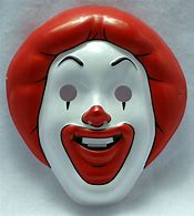 Image result for Ronald McDonald Head Mask