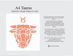 Image result for Taurus Stencil