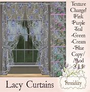 Image result for Lacy Curtains for Bedroom