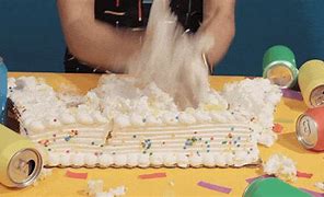 Image result for Birthday Cake Bomb GIF