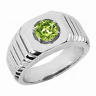 Image result for Peridot Ring for Men