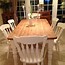 Image result for White Farmhouse Dining Room Table