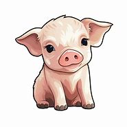 Image result for Cute Pig PNG