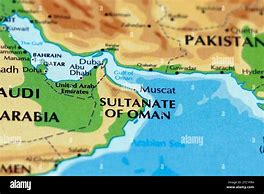 Image result for Middle East Map UAE