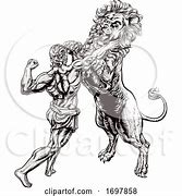 Image result for Hercules Fighting Nemean Lion