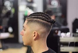 Image result for drop fade with braids