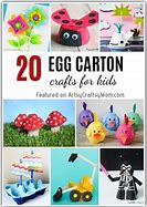 Image result for Egg-Carton Art