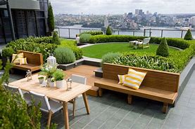 Image result for Roof Garden Top View