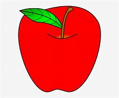 Image result for Apple Red Outline Clear Bacground Clip Art