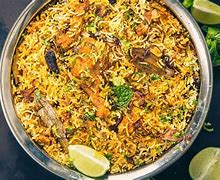 Image result for Hyderabadi Chicken Biryani Abcdef