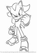 Image result for Shadow Drawing Easy Sonic