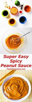 Image result for Spicy Peanut Sauce