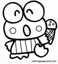 Image result for Keroppi Para Pintar