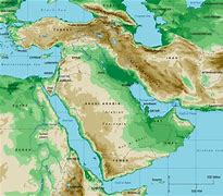 Image result for Arable Land Map Middle East