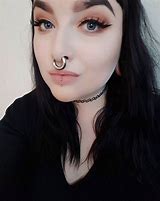 Image result for Biggest Septum Piercing