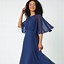 Image result for Cape Chiffon Midi Dress