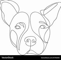 Image result for Dog Line Drawing